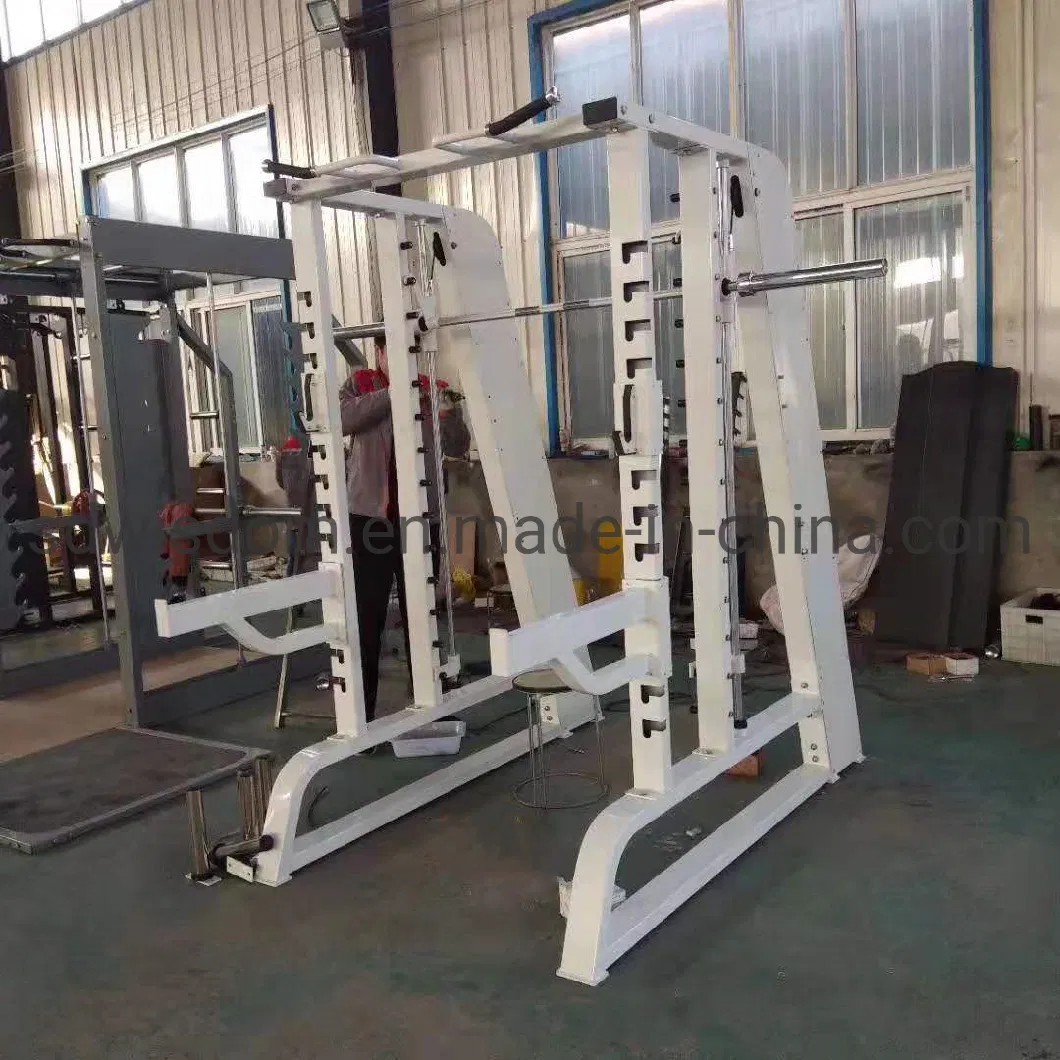 Commercial Adjustable Smith Multi Function Strength Trainer Smith Machine Gym