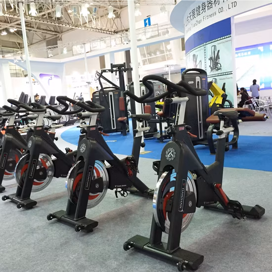 Comercial Interior Vertical Deportes Culturismo Gimnasio en casa Bicicleta giratoria Equipo de ejercicios Ciclismo estacionario Entrenador Aire Ejercicio magnético Bicicleta giratoria