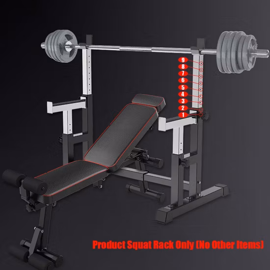 Entrenamiento de fuerza con barra con soporte de elevación ajustable por tiempo limitado