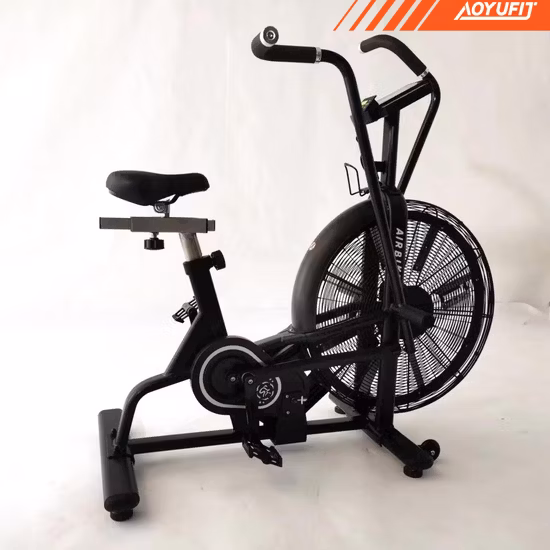 Entrenador de bicicleta para interiores comercial, gimnasio, Fitness en interiores, máquina cardiovascular, ventilador de ejercicio, bicicleta de aire